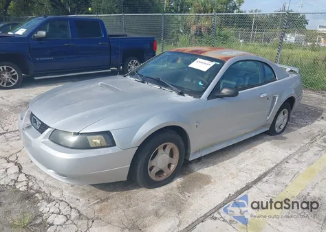 2001 Ford Mustang из США, поврежденный, VIN 1FAFP40431F261174